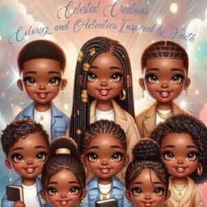 Celestial Creations: Coloring & Activities Inspired by Faith Book